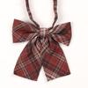 Uniforme escolar estilo japonés con cuello floral pequeño, corbata de lazo Jk, traje de marinero holgado con corbata de lazo
