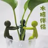 Ferramenta de suporte para plantas hidropônicas para crescimento e prevenção de tombamento, decoração de mesa, fixador de jardinagem