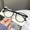 Nuevas Monturas de Gafas Retro Tr90 Ultraligeras para Mujer, Anti Luz Azul, Uso Diario Casual, Monturas de Gafas Lisas Unisex, Protección Ocular