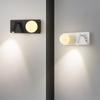 Luminária de Parede Moderna Simples Escandinava Hotel Multifuncional Quarto Cabeceira Rotativa Lâmpada LED com Interruptor Dropshipping Transfronteiriço
