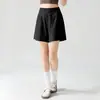 Pantalones Cortos Deportivos de Secado Rápido para Mujer, Shorts de Yoga y Pilates Anti-Exposición, Sueltos y Transpirables para Fitness y Running con Bolsillos