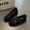 Zapatos Mary Jane Deportivos Retro de Suela Gruesa de Boca Baja para Mujer 2025 Nuevo Otoño Casual Versátiles que Aumentan la Altura Zapatos de Entrenamiento Moral