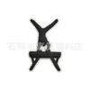Zapatos de serie de gimnasia zapatos con agujeros de flor accesorios diy hebilla decorativa removible hebilla de zapato de plástico suave PVC hebilla de zapato de epoxi exclusiva transfronteriza