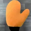 Guantes de Garra de Oso de Terciopelo de Coral Doble Cara Felpa para Coche Guantes para Limpiar el Coche Fibra Fina Absorbente Limpieza Guantes de Terciopelo de Coral
