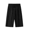 Pantalones Cortos de Verano Finos de Secado Rápido para Hombre, Pantalones Holgados de Pierna Recta de Seda Helada, Talla Grande Casual Deportivos para Baloncesto