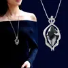 Collar geométrico de diamantes creativos de estilo coreano para otoño e invierno, cadena de suéter que combina con todo para mujer, accesorios, collar al por mayor