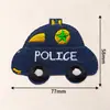 Parches Bordados de Coches de Dibujos Animados, Parches Bordados por Computadora Multicolores para Decoración de Ropa Infantil, Suministro Transfronterizo