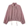 Comercio Exterior 2026 Verano Nuevo Estilo Europeo y Americano Moda Femenina Casual Holgada Versátil Chaqueta de Cuadros de Manga Larga 2298151