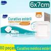 Heinold Medical Aplicação Estéril Descartável Autoadesivo Grande Curativo de Contato Respirável Aplicação 6*7cm
