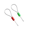 Selo de arame de aço lacre descartável lacre de arame de aço de puxar e apertar etiqueta de selo antifurto lacre para recipiente medidor de eletricidade medidor de água
