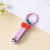 Bonito Mini cortador de unhas Adulto Home Nail Clipper Single Pack Cartoon Creative Folding Nail Clipper Manicure