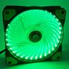 Venta directa de fábrica carro de resistencia 33 luces LED deslumbrantes de colores ventilador de refrigeración para caja de computadora de escritorio multicolor opcional