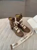 Botas Martin Estilo Zhang Xiaofei Mujer 2026 Nueva Llegada Botas Vaqueras de Nicho Botines de Media Pantorrilla Maillard Botas de Entrenamiento Alemanas Botas de Boxeo