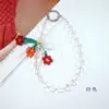Cadena de Teléfono Móvil con Cuentas de Flores de Colores Lanyard para Teléfono Móvil Nuevo Colgante para Libreta de Mano Cámara Colgante Colgante
