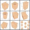 Almohadilla para Pata de Gabinete 6E3X Bloque de Madera Sólida Pata de Cama Elevada Pata de Sofá de Madera Sólida Elevada Mesa de Centro Elevada Mesa Elevada Patas de Mesa Elevadas