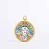 Gran Venta Tíbet Nepal Thangka Puro Pintado a Mano Tara Blanca Núcleo de Tarjeta 3.5