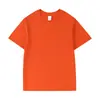 Camiseta de Algodón Puro Personalizada, 180g, Cuello Redondo, Mangas Cortas, Hombros Normales, Corte Holgado, Camiseta Básica de Verano, Camiseta para Hombre, Ropa de Trabajo con Impresión de Logo