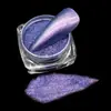 Fábrica en stock polvo de perla camaleónica para manicura pegamento de gota polarizado cáñamo diy brillo color mágico polvo camaleónico al por mayor
