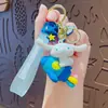 Cachorro Orelhudo Chaveiro Pingente Festa de Carnaval Feminino Fofo Desenho Animado Casal Pingente de Bolsa Criativo Pequeno Presente Atacado