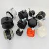 Ruedas Giratorias Ligeras para Carrito 1.0 pulgada 1.5 pulgadas 2 pulgadas 3 pulgadas Ruedas de Polea con Freno, Resistentes al Desgaste, Ruedas Silenciosas para Muebles