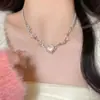 Perfeito para o Verão, Colar de Doces Arco-Íris, Acessórios Femininos de Nicho, Corrente de Clavícula Doce e Cool de Celebridade da Internet Tendência