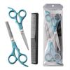 Cabeleireiro de aço inoxidável das crianças tesoura especial do animal de estimação tesoura de cabelo cão Barber tesoura ferramenta Conjunto de tesouras de barbeiro