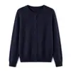 Serie de Lujo Hilo 100% Lana Merino Australiana de Máxima Calidad Suéter Cardigan Tejido Puyuan