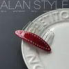 Un Nuevo Peine de Acetato Estilo Coreano de Lan con un Toque Vintage de Lujo Ligero, Pasador Tachonado con Diamantes para Peinados Recogidos y Flequillos, Accesorio para el Cabello Antideslizante para Mujer