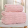Toalla de Terciopelo de Bambú al por Mayor Lavado de Cara y Baño Hogareño Adulto No Suelta Suave Absorbente Pareja Toalla para Secar el Cabello