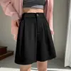 Shorts de Alfaiataria Feminino 2026 Verão Novo Cintura Alta Linha A Emagrecimento Soltinho Comprimento Médio Tamanho Plus Calças Wide-Leg