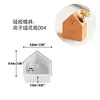 Molde de Flor de Gesso Aromático Vaso DIY Coração Flor Arco-Íris Casa Vaso Recipiente para Flores Molde de Silicone