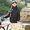 Jaqueta de Penas para Meninos e Meninas Comprimento Médio Espessada Inverno Tamanhos Médio e Grande Roupas de Inverno para Crianças Novo Estilo 2024 Jaqueta de Bebê