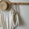 Bolso Tote de Estilo Lazy de Comercio Exterior para Mujeres 2025 Nuevo Nicho de Alta Gama Bolso Tejido Vacaciones en la Playa Bolso de Hombro