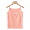 Chaleco de Verano 100% Algodón para Niñas, Camisola Pequeña Infantil, Top sin Mangas para Usar en Capas o como Prenda Exterior, Camisola para Bebé