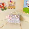 Bolsa infantil estilo occidental bandolera 2023 nueva bolsa para niña bolsa de princesa bolsa de hombro pequeña monedero estilo Chanel