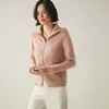 Cárdigan de punto de alta gama estilo francés con un diseño único, con puntos de colores y cierre de cremallera, perfecto para otoño e invierno