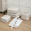 Set de Almacenamiento de Tela con Memoria Antiarrugas Maleta de Viaje Almacenamiento de Ropa Resistente al Desgarro Sin Arrugas Impermeable y a Prueba de Humedad