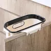 Cubo de basura pequeño para colgar en la pared de la cocina Cubo de basura para colgar en la puerta del gabinete del hogar Papelera de plástico para residuos del baño