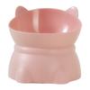 Tazón para comida Doodle de carne con orejas de gato y protección para el cuello, tazón para granos de gran diámetro anti papada, tazón para beber, gato mascota, tazón alto oblicuo al por mayor
