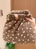 Pantalones de pijama de forro polar con copos de nieve, nueva colección 2026, estilo lindo otoño/invierno, cálidos, casuales y versátiles para usar en casa