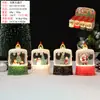 Nova Decoração de Natal Lâmpada de Vento Luminosa Caixa de Música Ornamentos Luz Noturna Criativa Luz de Vela Presentes para Amigos Venda por Atacado