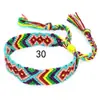 Popular en Europa y América: Pulseras Tejidas Arcoíris Hechas a Mano en Estilo Étnico Nepalí, Venta al por Mayor de Joyería