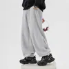 Pantalones deportivos para niño estilo americano, colección primavera y otoño, pantalones casuales holgados de pierna ancha para niños mayores, pantalones largos atléticos tipo jogger para niños, modernos