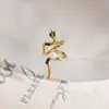 Ano do Coelho Vento Frio Design Único Sentido Avançado Clipe de Orelha Este Ano de Vida Criativo Clipe de Orelha de Pérola de Cobra