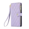 Adequado para Capa de Celular Apple 17 Transversal Pequena Estilo Chanel com Múltiplos Zíperes para iPhone Air/16E com Porta-Cartões
