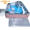 Pequeña Lijadora de Banda Multifuncional DIY 915 Soporte de Banda Uso Doble Vertical/Horizontal Motor sin Escobillas de 750 Vatios Máquina de Rectificado y Lijado Rueda Solar
