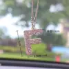 Colgante para Coche con Forma de Oso de Amor de Arcilla Amazon Transfronterizo, Colgante para Interior de Coche, Colgante de Letra de Alta Gama para Mujeres