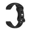 Correa de reloj de repuesto de silicona de color sólido adecuada para Xiaomi Huawei 12 mm Hebilla de ocho con figura de cintura pequeña Correa de reloj de silicona