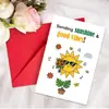 Selección de Colección de Tarjetas de Agradecimiento: Set de Tarjeta de Felicitación con Sobre, Mensaje Escribible, Palabras de Bendición, Tarjeta de Texto Plegable