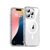 Para funda de teléfono móvil apple 16 iPhone15 funda protectora 14 pro 16e magnética transparente a prueba de caídas fábrica en stock